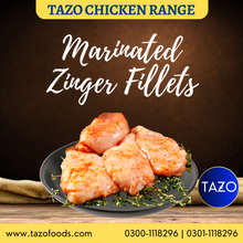 Load image into Gallery viewer, Marinated Zinger Thigh Fillets 1 kg