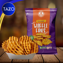 Load image into Gallery viewer, Seasoned Waffle Frozen Fries 1 kg