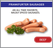 Load image into Gallery viewer, Beef Sausages 340g - TAZO Foods Pk
