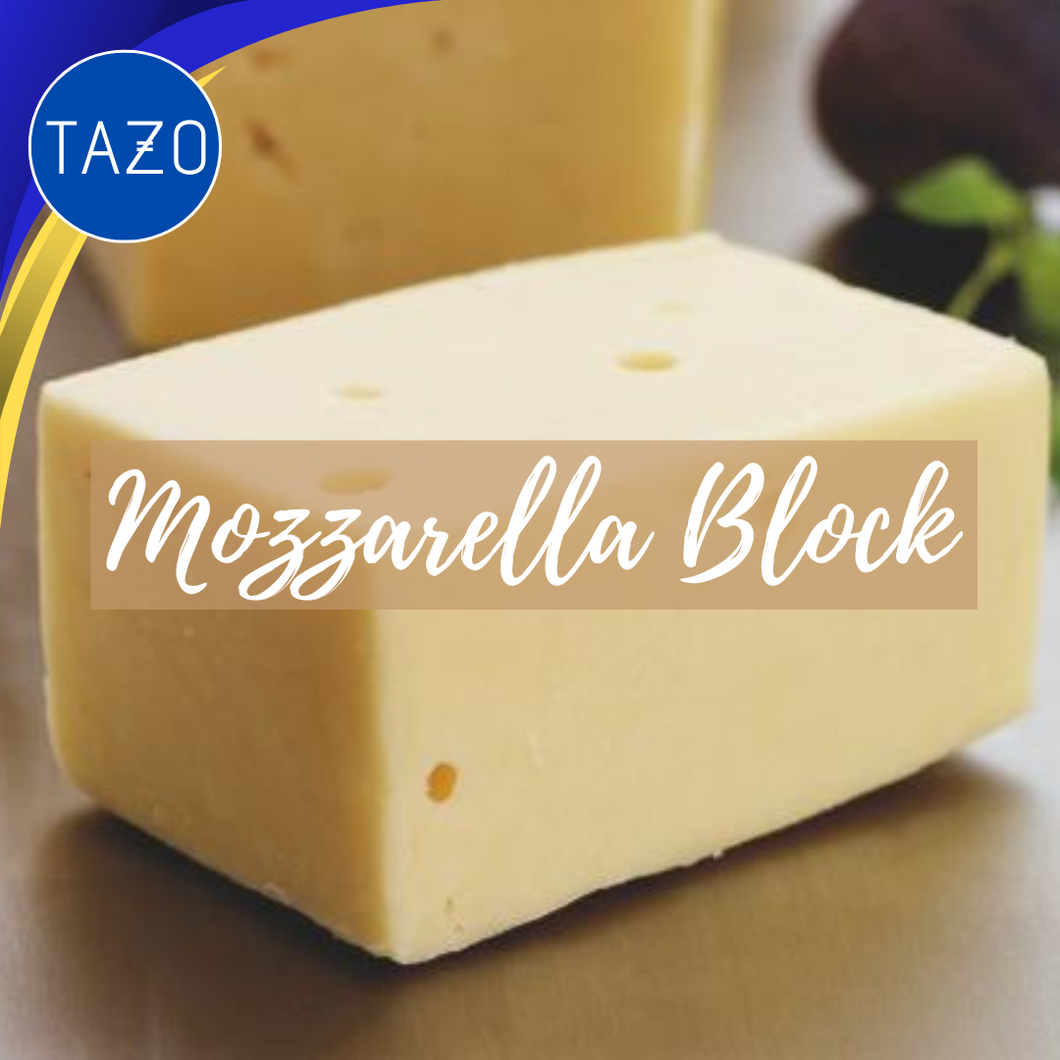 Mozzarella Cheese Block 1 kg / 2 kg