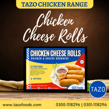 Load image into Gallery viewer, Crispy Chicken Cheese Rolls 12 pcs
