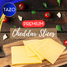 Load image into Gallery viewer, Premium Cheddar Cheese Slices 500g
