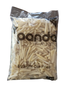 Frozen French Fries (9mm) 2 kg / 10 kg - TAZO Foods Pk