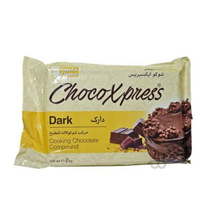 ChocoXpress Dark Cooking Chocolate 2 kg - TAZO Foods Pk